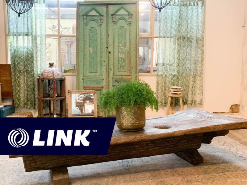 Reputable Boutique Furniture Store with Luxury Apartment Upstairs 395k