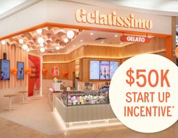 Gelatissimo Gelato Ice Cream Cafe For Sale | Stockland Hervey Bay $50K INCENTIVE