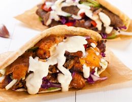 Indulge in Authentic Greek Delights at our Gyro and Souvlaki Haven [2305261]