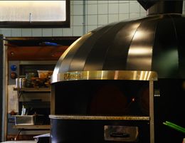 Italian Restaurant with Wood Fired Marana Pizza Oven