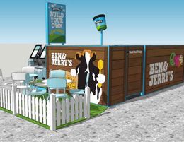 New Ben & Jerry’s $200k turnkey Sundae Shack Franchise Opportunity