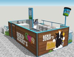 Own a Ben & Jerry’s Sundae Shack Franchise, $200K Turnkey Investment