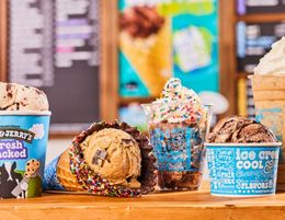 Ben & Jerry’s Sundae Shack Kiosks, $200k turnkey Franchise Opportunity