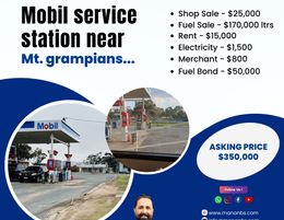 Mobil service station for sale in stawell
