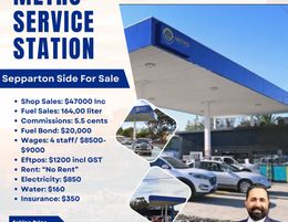 Metro Service Station nearby Shepparton for sale