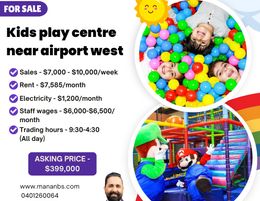 Playcenter for Sale near Airport, Melbourne
