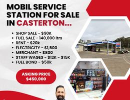 MOBIL SERVICE STATION FOR SALE IN CASTERTON