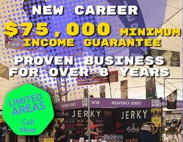 Pay $5,000 for $75,000 GUARANTEED Minimum return, Huge growth - Jerky @ Events