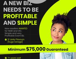 Pay $5,000 for $75,000 GUARANTEED Minimum return, Huge growth - Jerky @ Events