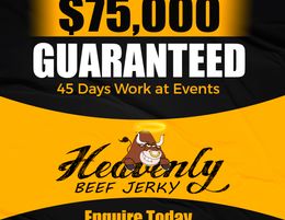 Invest $5k for $75k Returns: Your Thriving Jerky Event Business in just 45 Days