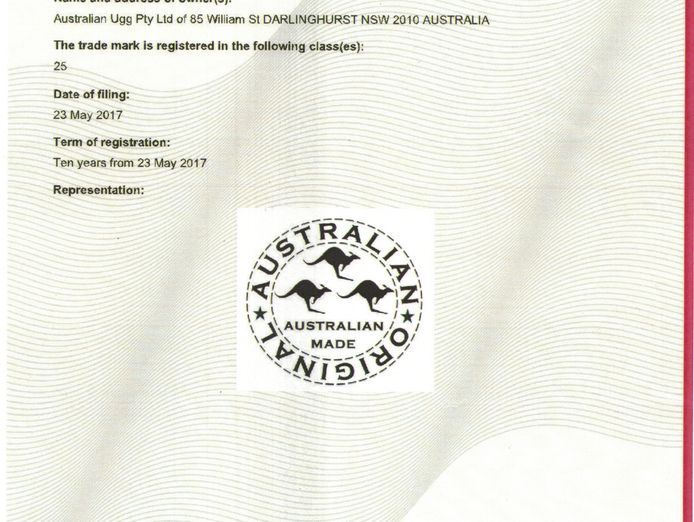 AUSTRALIAN UGG ORIGINAL® Registered UGG Trademarks and Online Stores for sale. in Ingleburn NSW