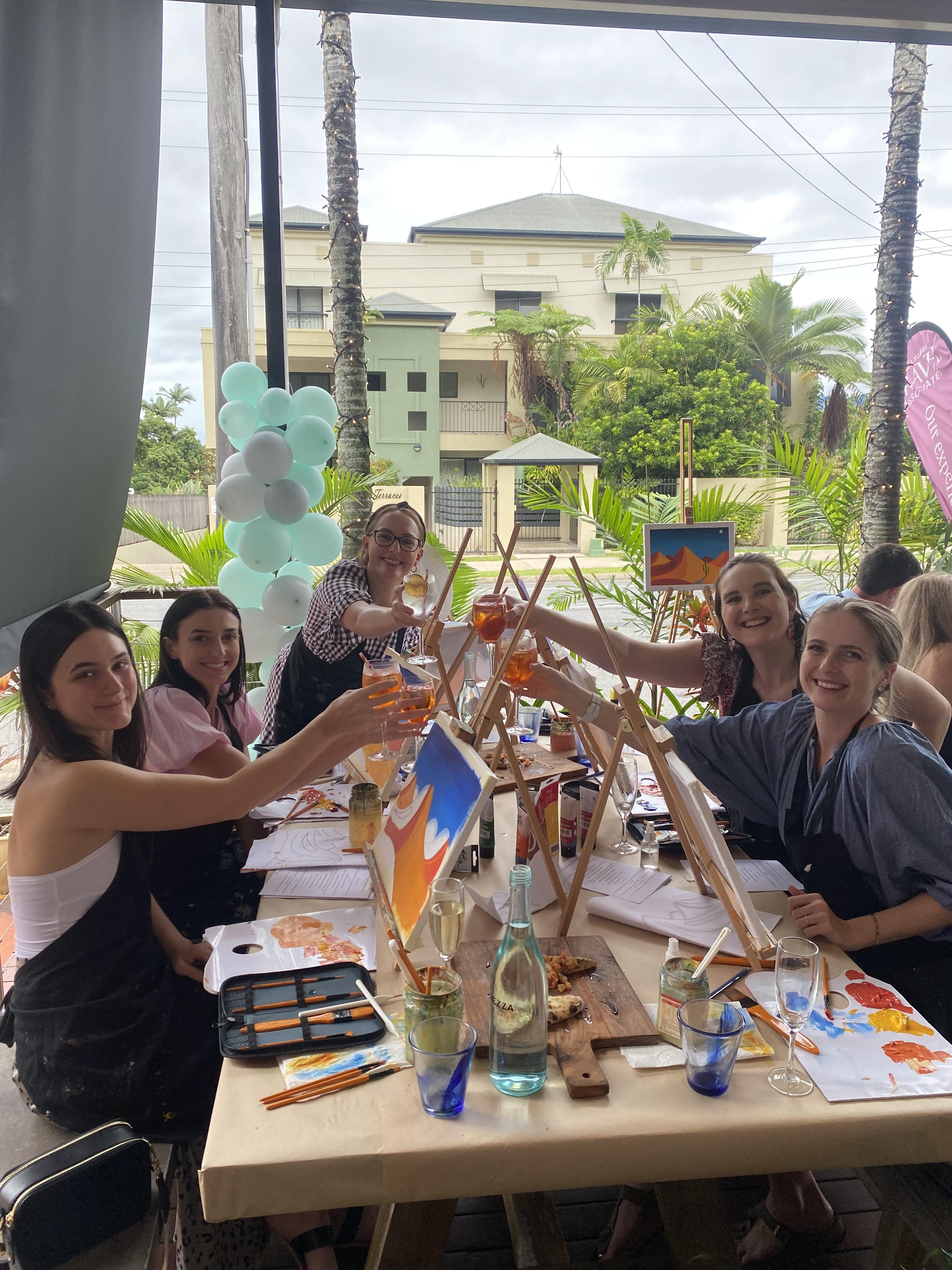 Paint N' Sip Studio / Cairns / Chalk & Cheese Paint Studio in Cairns