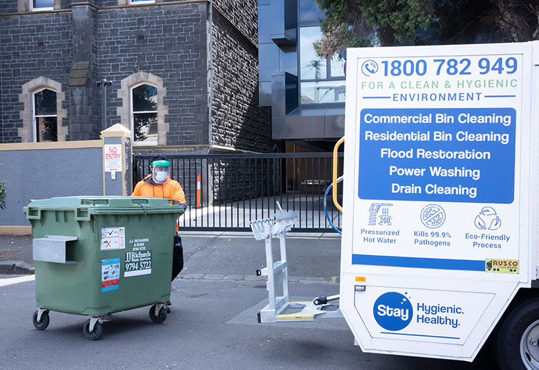 Highly Scalable Bin Cleaning, Drain cleaning& Pressure Washing Business