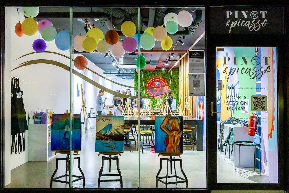 Leading Paint and Sip Franchise in Greater Werribee Area, VIC in