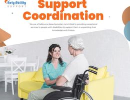 Support Coordination NDIS Provider – Melbourne, VIC
