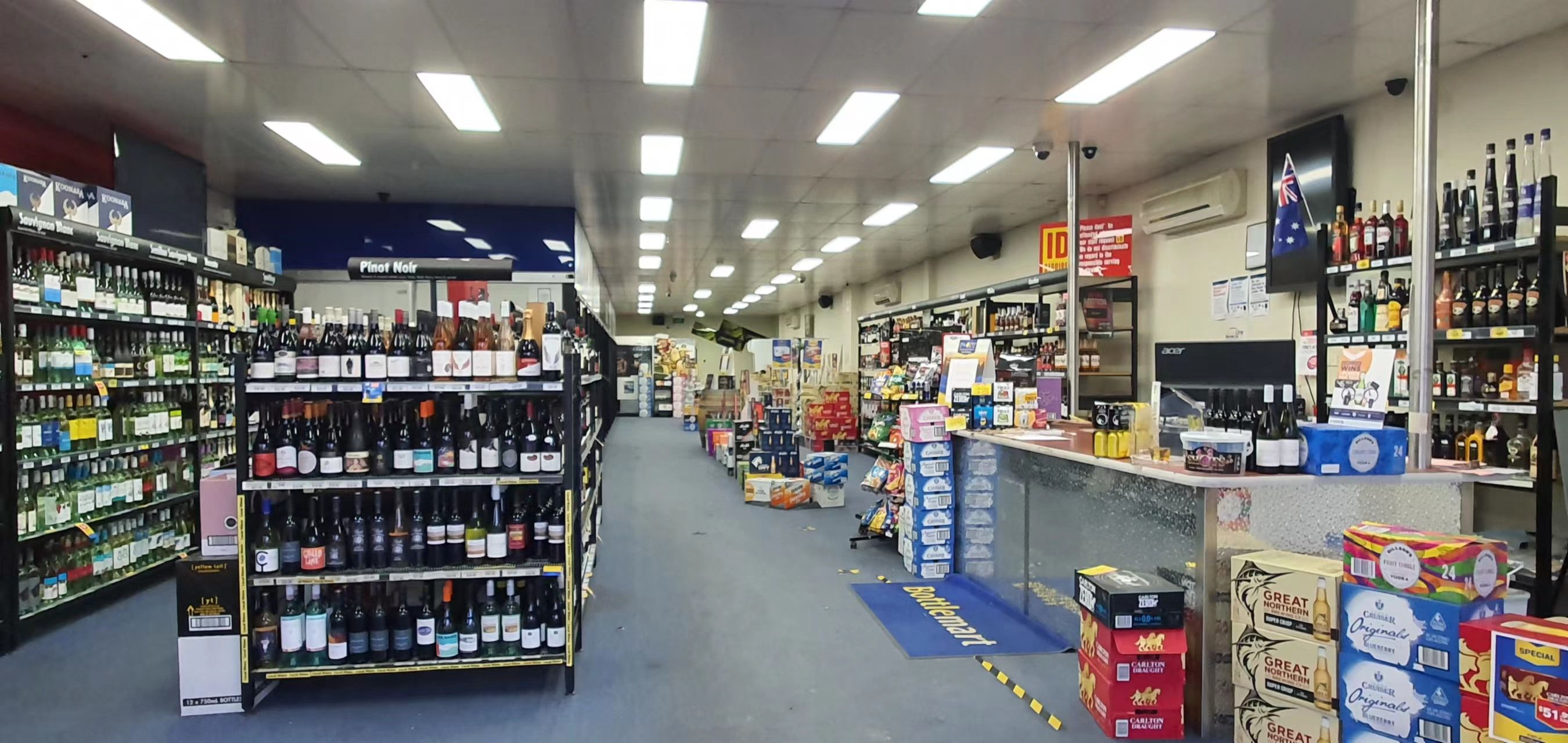 Liquor Bottle shop direct sale $160K CBD Hamilton VIC taking $14K low ...