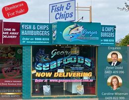 For Sale: George's Fish & Chip Shop - A Seaside Gem in Rosebud!