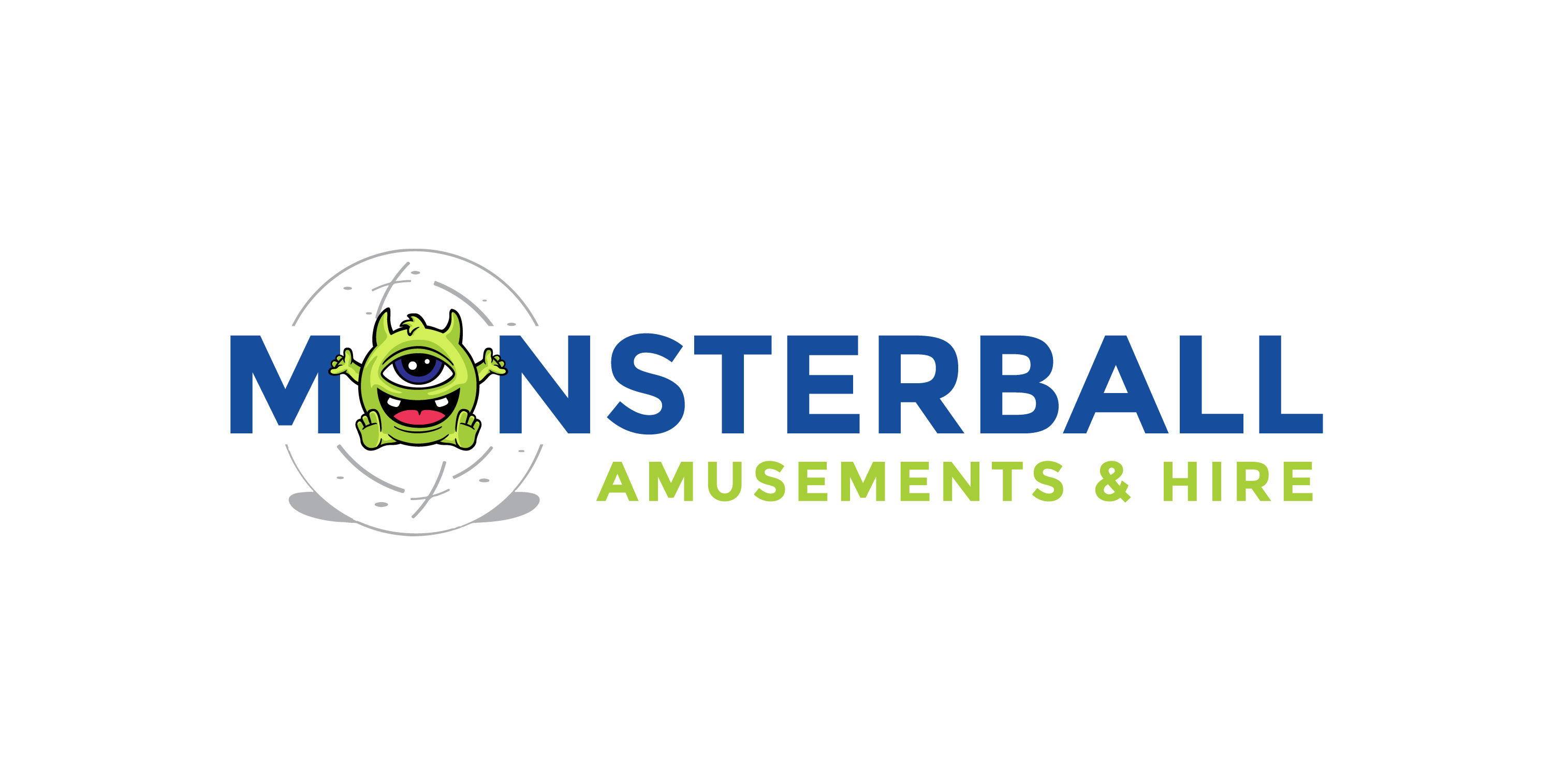 Monsterball Amusements & Hire Logo