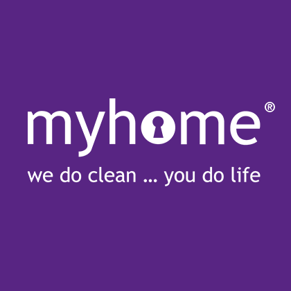 MyHome Residential Cleaning Services. Logo