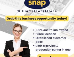 Snap Printing & Design Business - Ownership Opportunity