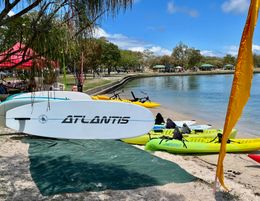  Your office on the beach with this fun, water and land craft hire business!