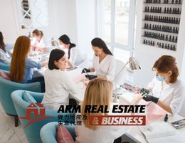 Moonee Ponds Nail Spa Business | Inside Shopping Centre, Heavy Foot Traffic