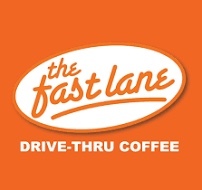 The Fast Lane - Drive Thru Coffee Logo