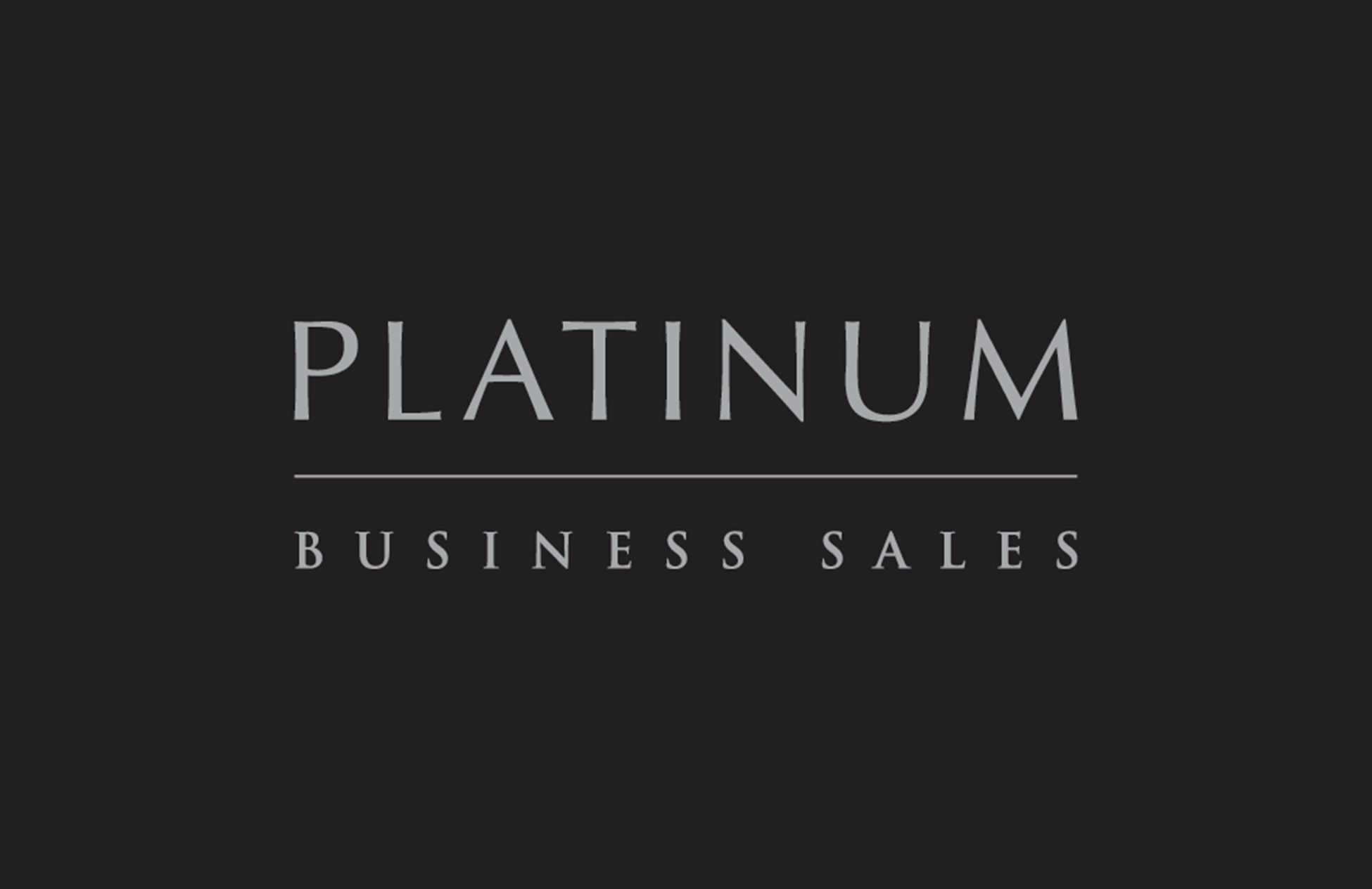Platinum Business Sales Logo