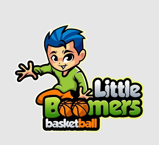 Little Boomers Basketball Logo