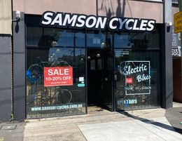 Bicycle shop for sale. Huge customer database. Very busy location. Close to city