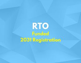 Funded RTO | Long Registration 