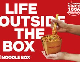 UNBOX your potential to be your own BOSS! Noodle Box Franchise - Adelaide SA