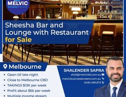 Profitable Under Managed Sheesha Bar & Restaurant Cafe