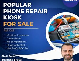 Popular Phone Repair Kiosk for Sale Cheap Rent Casey Area Hu