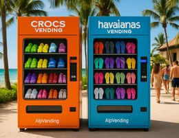 Crocs & Havaianas Vending Machines – All Cash Business Australia’s First