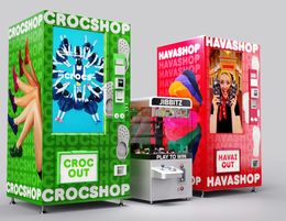 No Staff Vending Business Crocs & Havaianas Fully Automated