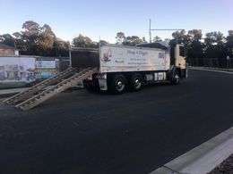 Truck & Excavator Combination 
