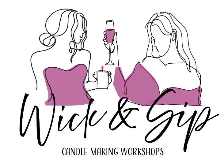 Wick & Sip Logo