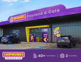 Chipmunks Indoor Playland & Café Franchise Opportunity Chipmunks Indoor Playland & Café Franchise Opportunity