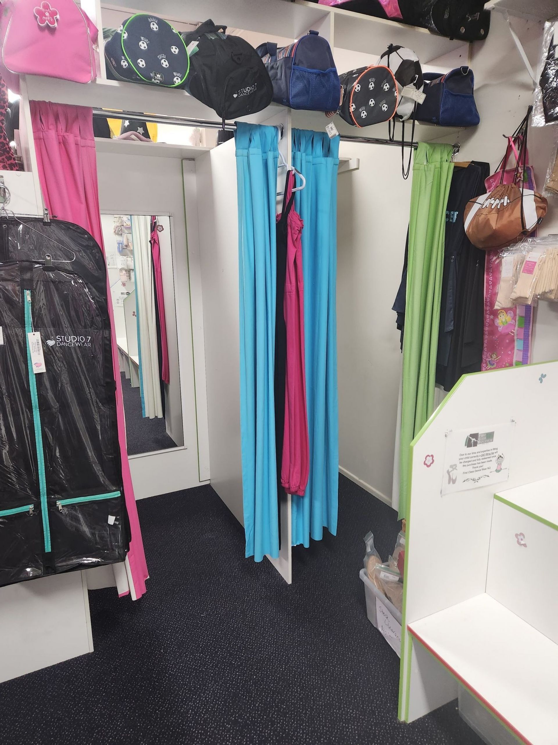 FIRST CLASS DANCEWEAR NQ EXCITING ESTABLISHED DANCEWEAR RETAIL STORE