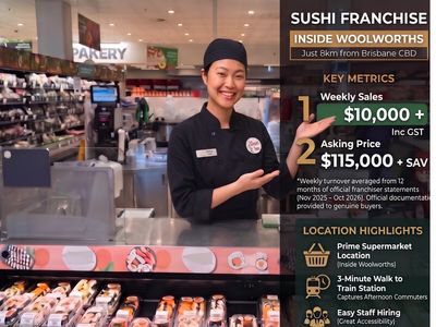 sushi-franchise-inside-woolworths-8km-to-brisbane-cbd-sales-10-000-wk-3
