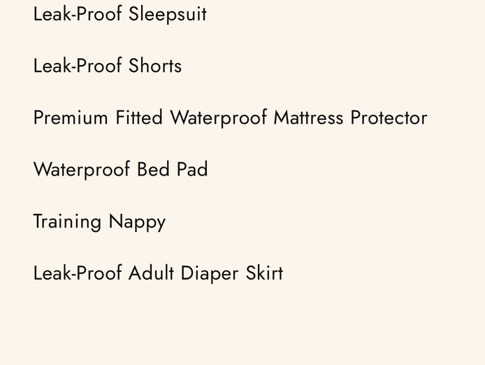 online-incontinence-pee-absorbent-sleepwear-business-stock-0